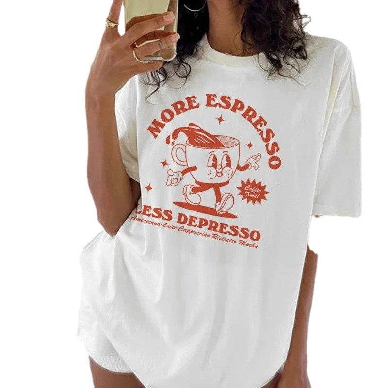 Noelle Retro Print Tee