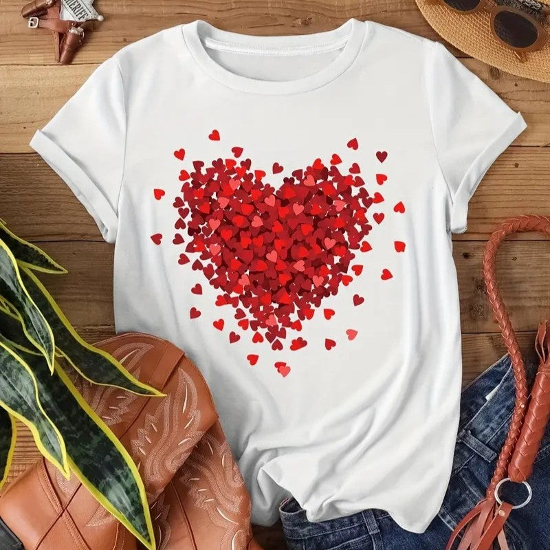 Vera Printed Illusion Tee