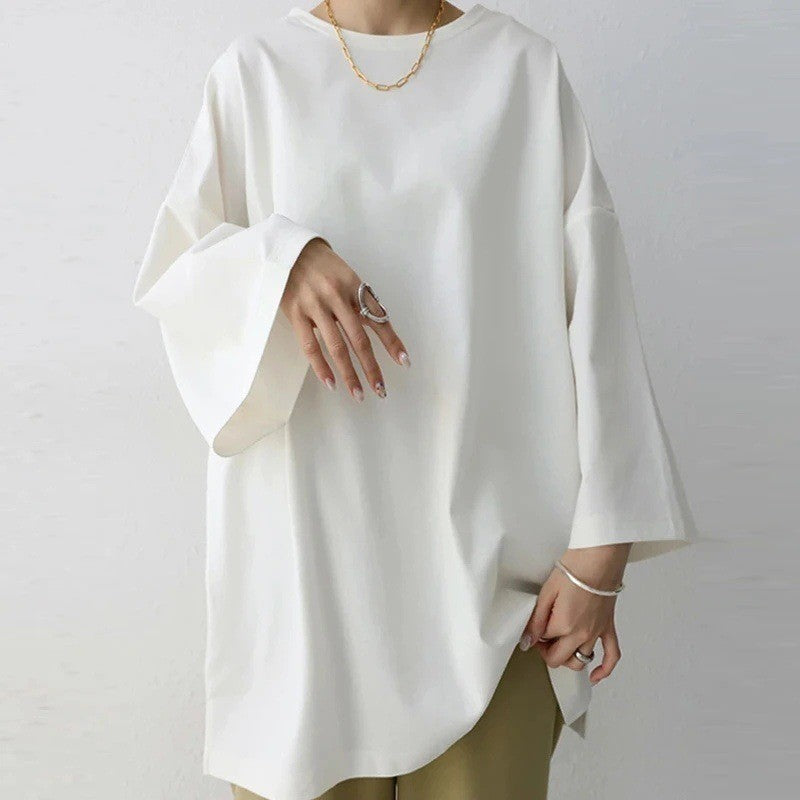 Mariel Split-Sleeve Long Top