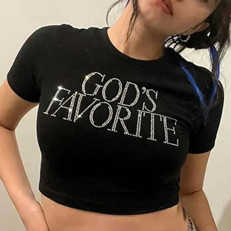 Noelle Retro Print Tee