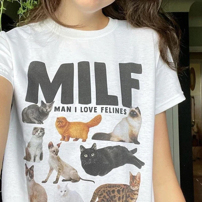 Noelle Retro Print Tee