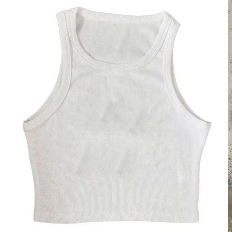 Nyx Dark Graphic Cropped Vest